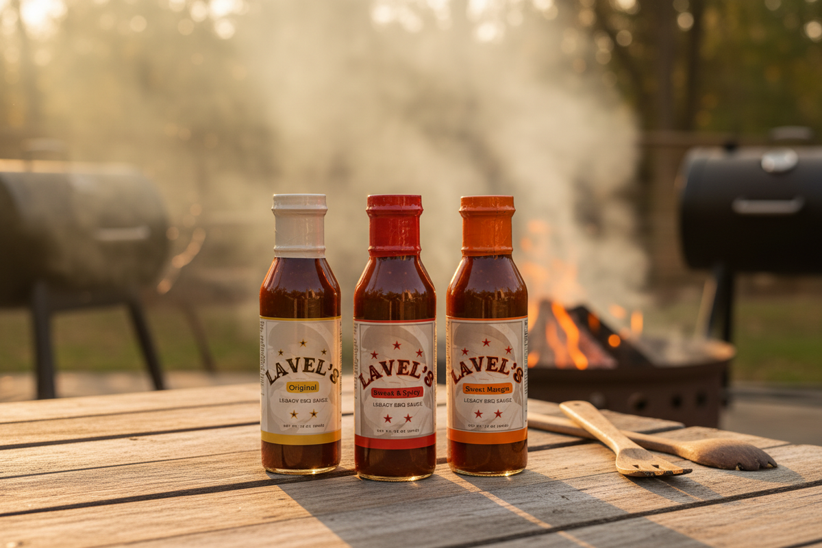 Lavel's Legacy BBQ Sauce - 3 Bottle Lineup